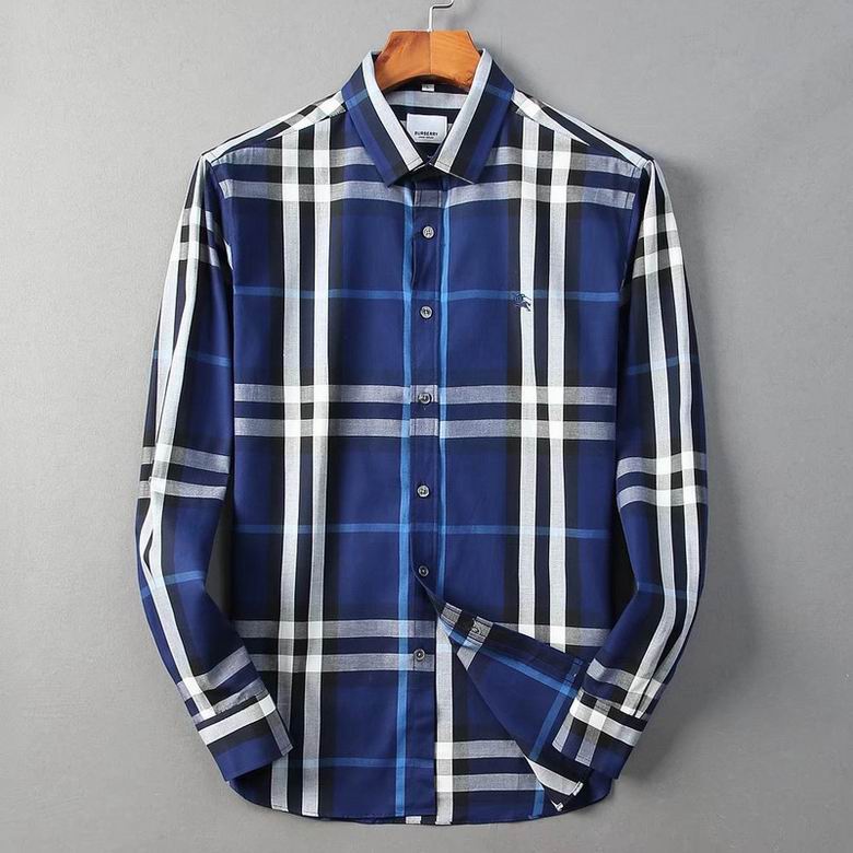 Burberry men shirts-B19581 - Click Image to Close